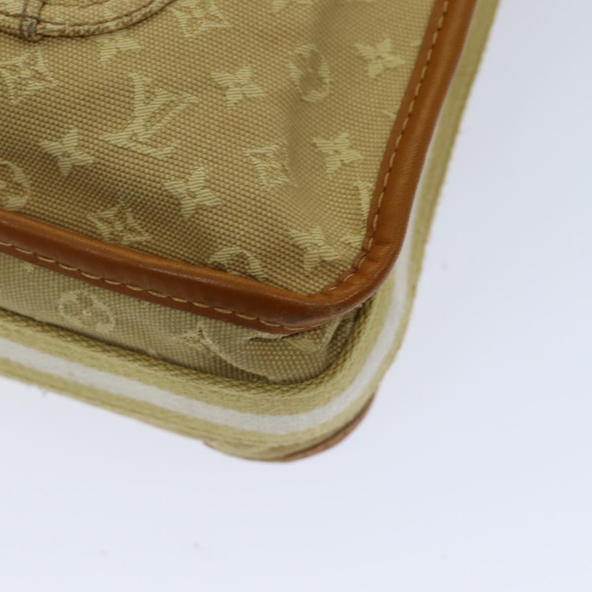 LOUIS VUITTON Monogram Mini Buzas Marie Kate Bag Beige M92323 LV Auth ep4235