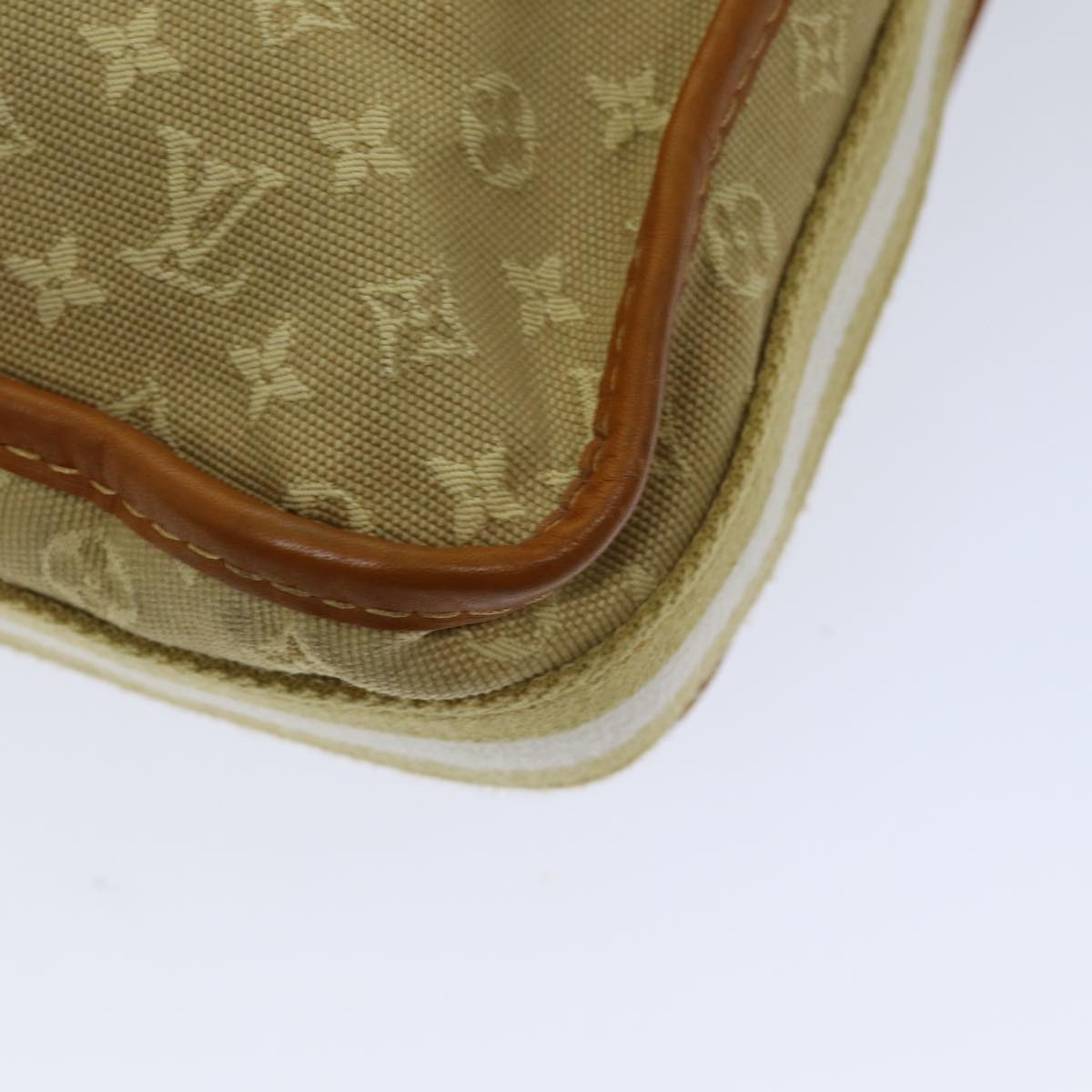 LOUIS VUITTON Monogram Mini Buzas Marie Kate Bag Beige M92323 LV Auth ep4235