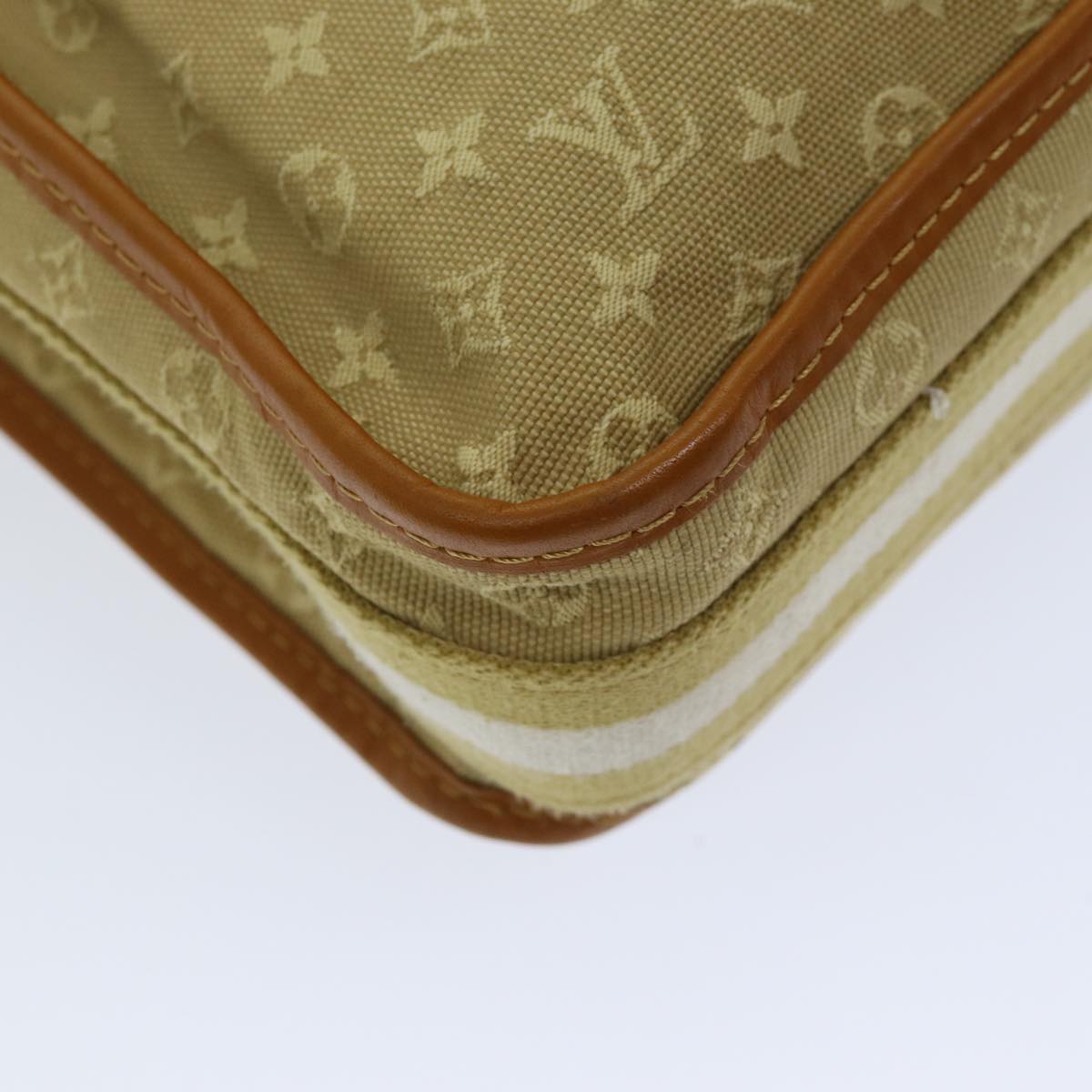 LOUIS VUITTON Monogram Mini Buzas Marie Kate Bag Beige M92323 LV Auth ep4235