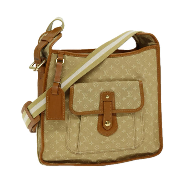 LOUIS VUITTON Monogram Mini Buzas Marie Kate Bag Beige M92323 LV Auth ep4235