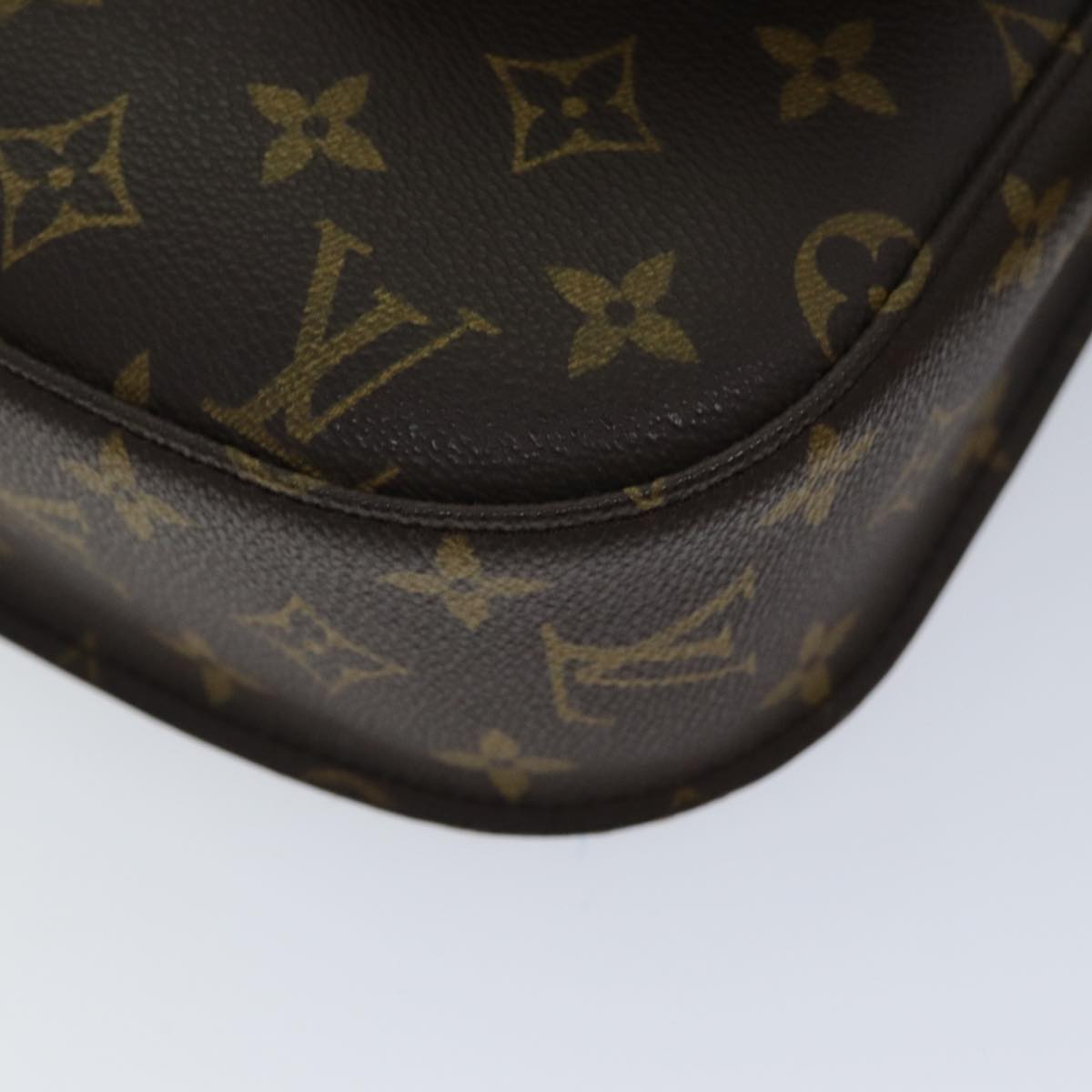 LOUIS VUITTON Monogram Saint Cloud GM Shoulder Bag M51242 Auth ep4237