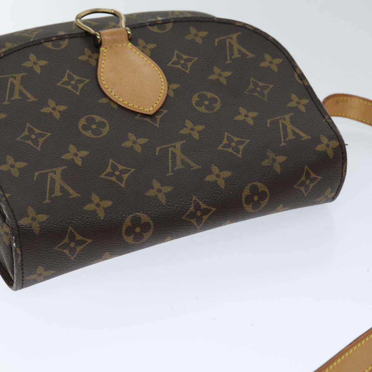 LOUIS VUITTON Monogram Saint Cloud GM Shoulder Bag M51242 Auth ep4237