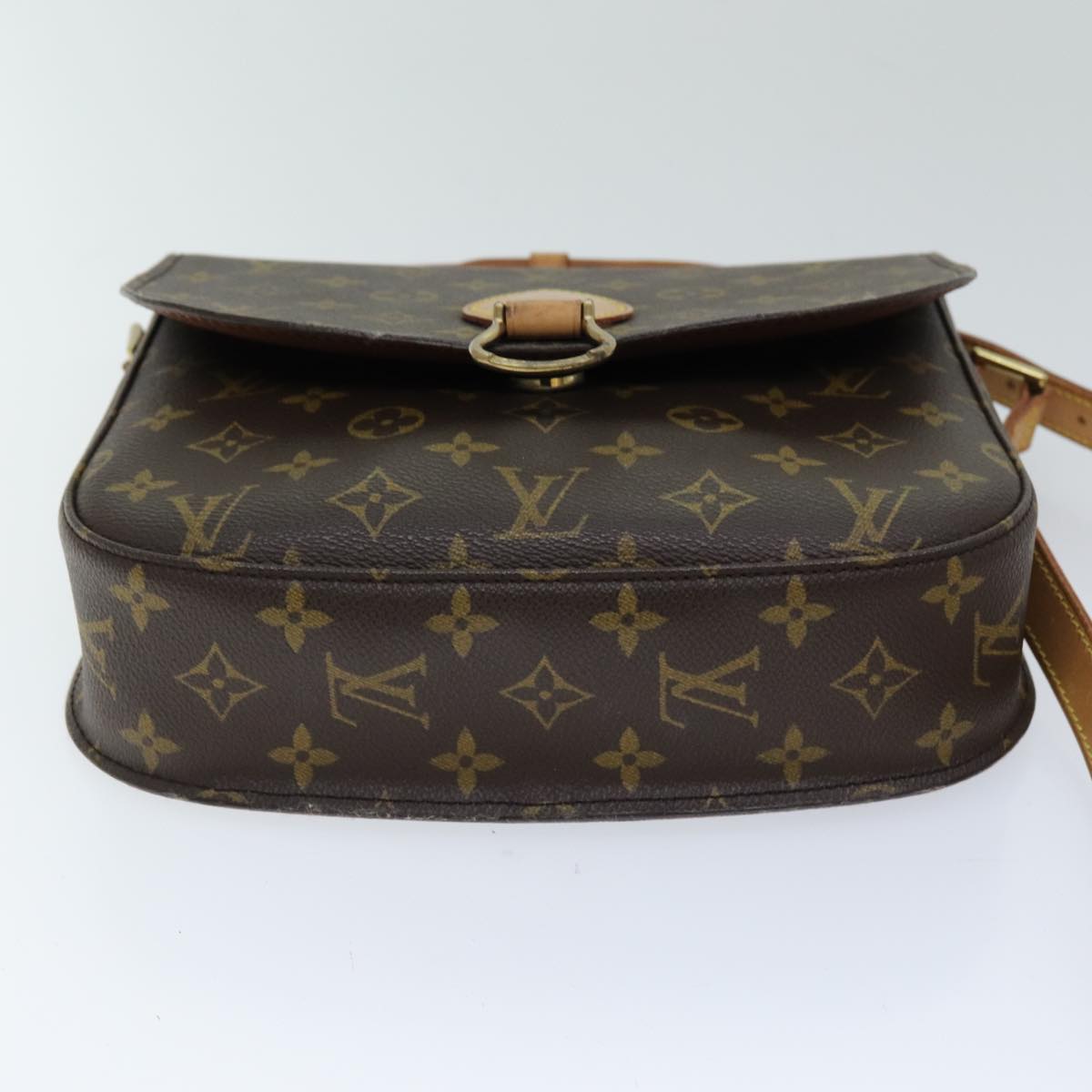 LOUIS VUITTON Monogram Saint Cloud GM Shoulder Bag M51242 Auth ep4237