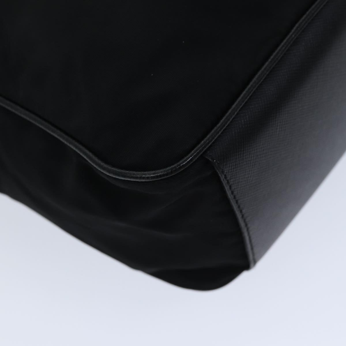 PRADA Hand Bag Nylon Black Auth ep4249