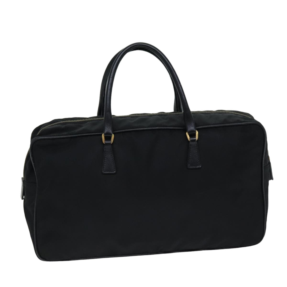 PRADA Hand Bag Nylon Black Auth ep4249 - 0