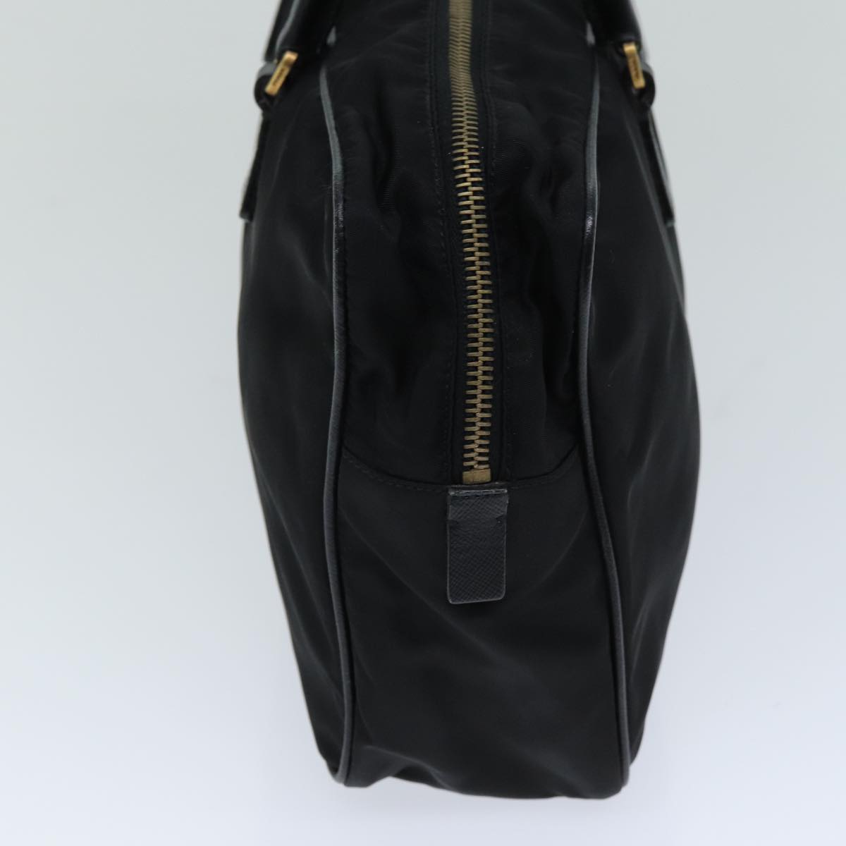 PRADA Hand Bag Nylon Black Auth ep4249