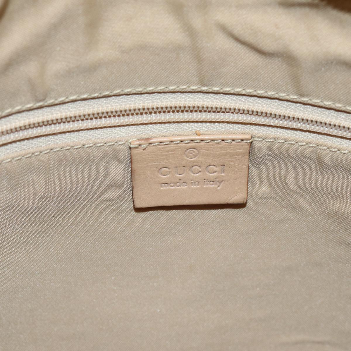 GUCCI GG Canvas Shoulder Bag Yellow 001 3386 1705 Auth ep4269