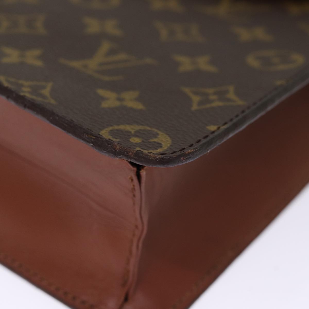 LOUIS VUITTON Monogram Porte Documents Bandouliere Bag M53338 LV Auth ep4274