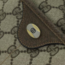 GUCCI Web Sherry Line GG Supreme Shoulder Bag Beige Red 41 02 033 Auth ep4290-17