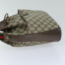 GUCCI Web Sherry Line GG Supreme Shoulder Bag Beige Red 41 02 033 Auth ep4290-4