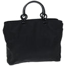 PRADA Hand Bag Nylon Black Auth ep4308-1