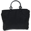 PRADA Hand Bag Nylon Black Auth ep4308-13