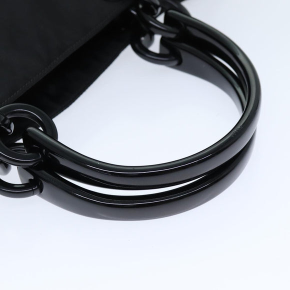 PRADA Hand Bag Nylon Black Auth ep4308