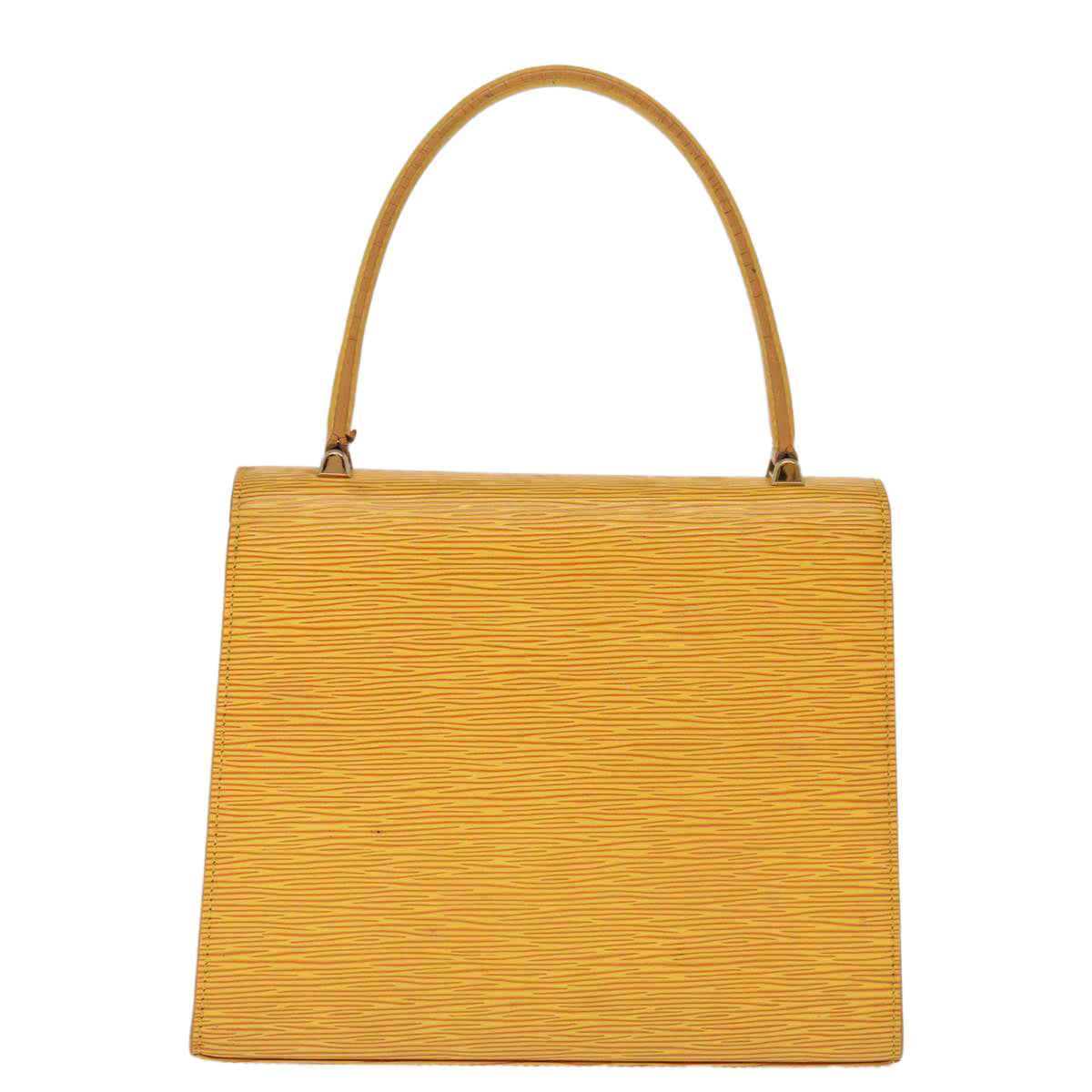 LOUIS VUITTON Epi Malesherbes Hand Bag Tassili Yellow M52379 LV Auth ep4320 - 0