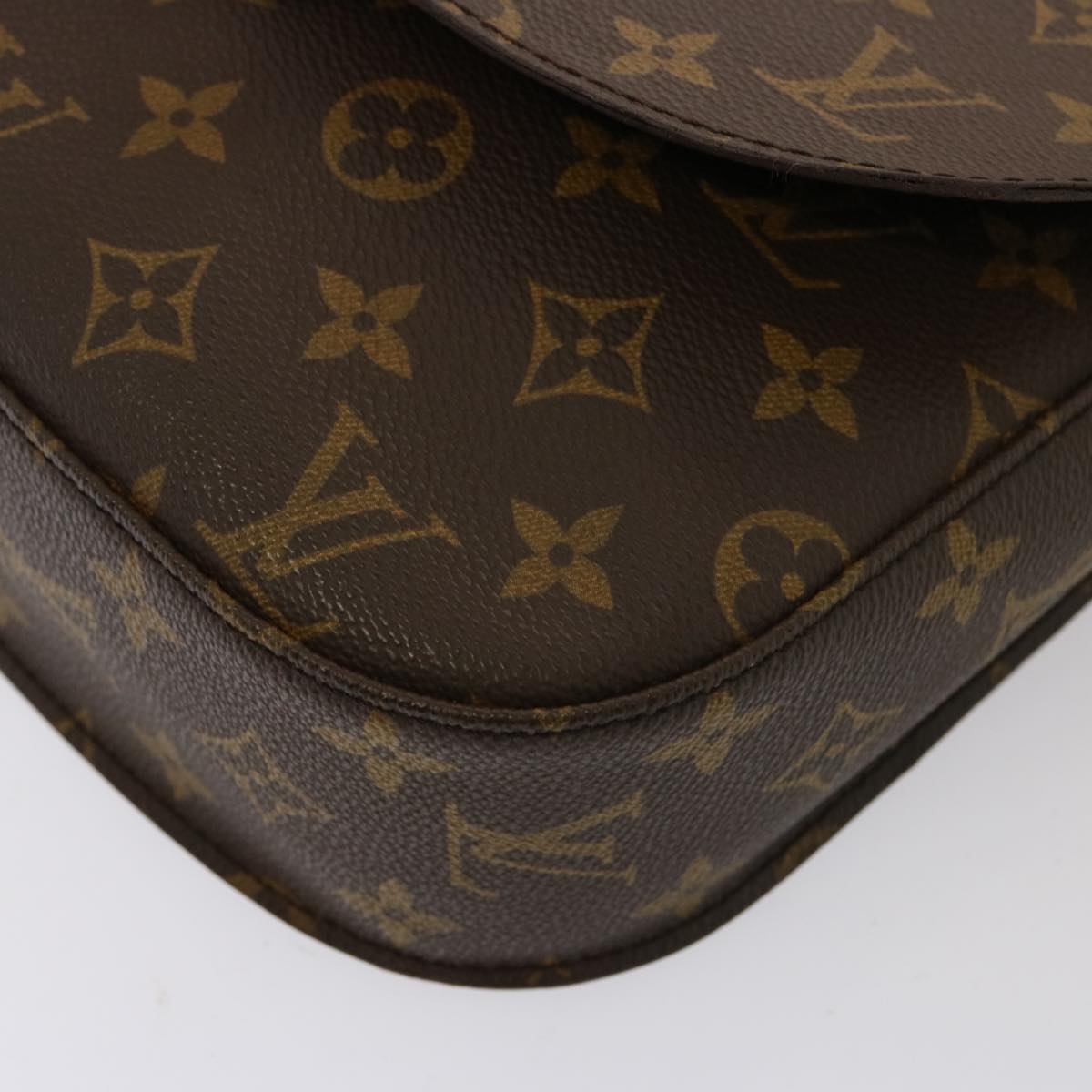 LOUIS VUITTON Monogram Saint Cloud GM Shoulder Bag M51242 LV Auth ep4330