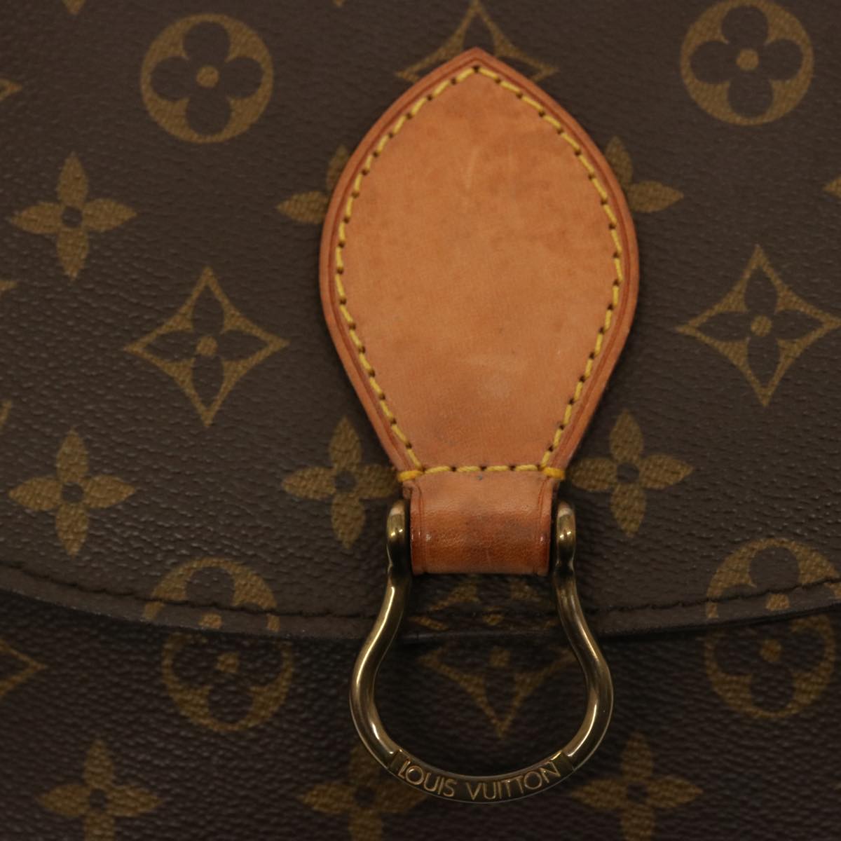 LOUIS VUITTON Monogram Saint Cloud GM Shoulder Bag M51242 LV Auth ep4330