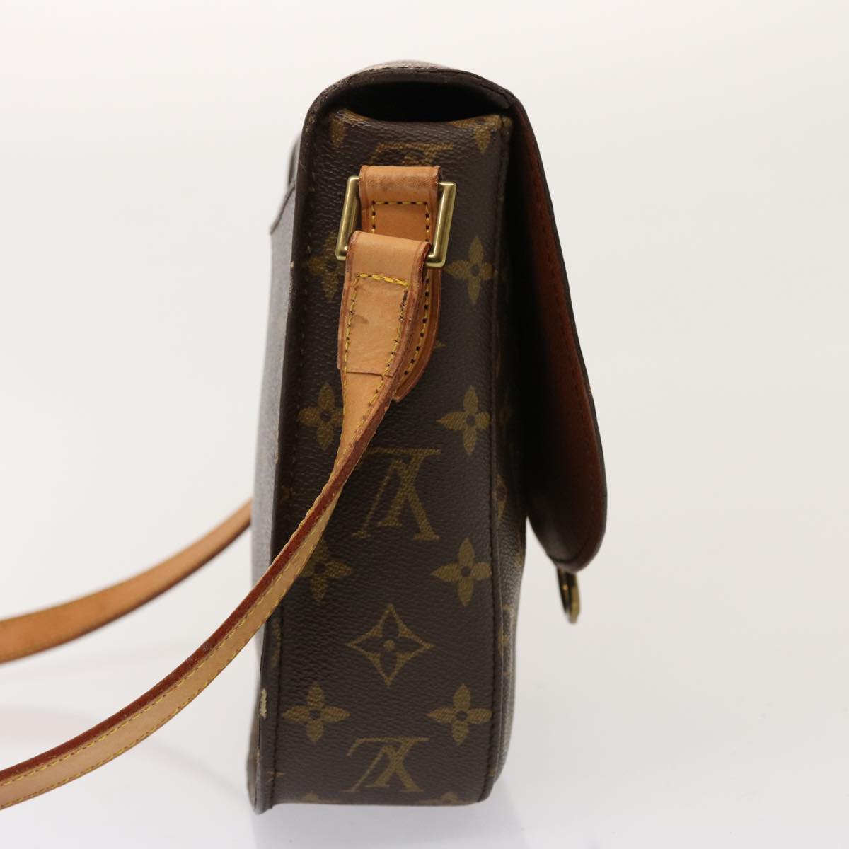 LOUIS VUITTON Monogram Saint Cloud GM Shoulder Bag M51242 LV Auth ep4330