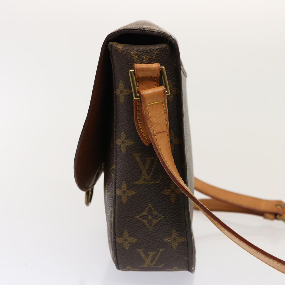 LOUIS VUITTON Monogram Saint Cloud GM Shoulder Bag M51242 LV Auth ep4330