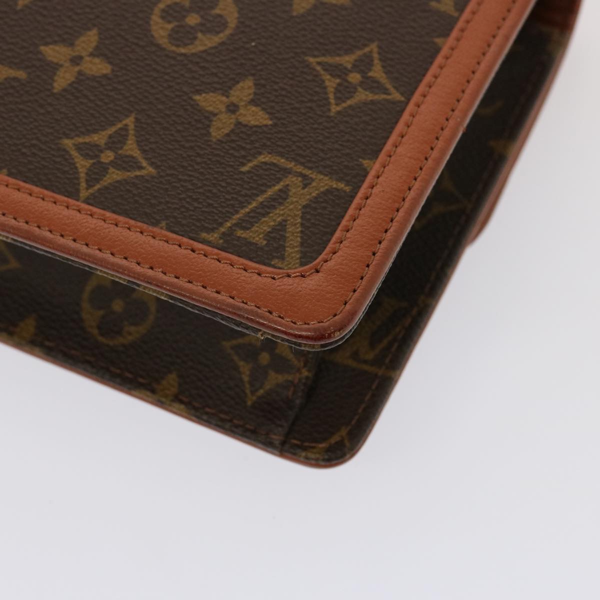 LOUIS VUITTON Monogram Pochette Dam GM Clutch Bag M51810 LV Auth ep4347