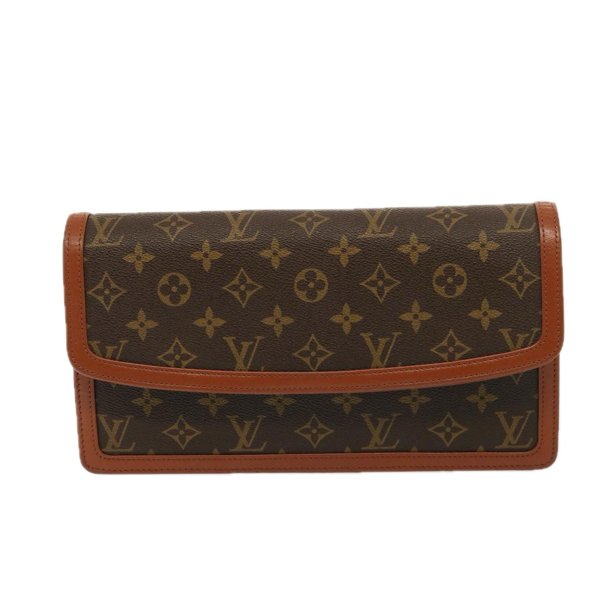 LOUIS VUITTON Monogram Pochette Dam GM Clutch Bag M51810 LV Auth ep4347