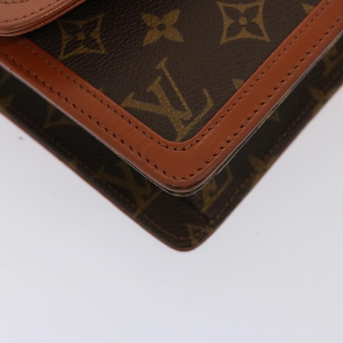 LOUIS VUITTON Monogram Pochette Dam GM Clutch Bag M51810 LV Auth ep4347