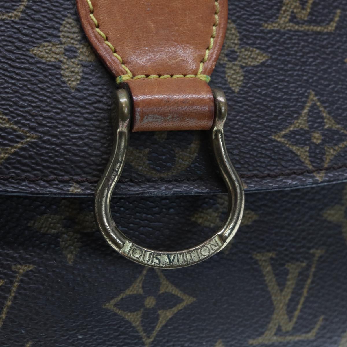 LOUIS VUITTON Monogram Saint Cloud MM Shoulder Bag M51243 LV Auth ep4354