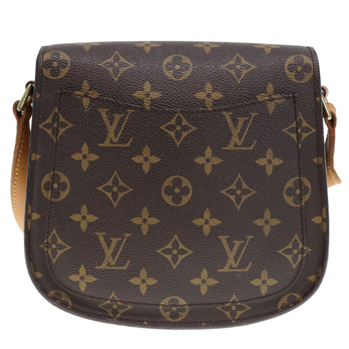 LOUIS VUITTON Monogram Saint Cloud MM Shoulder Bag M51243 LV Auth ep4354