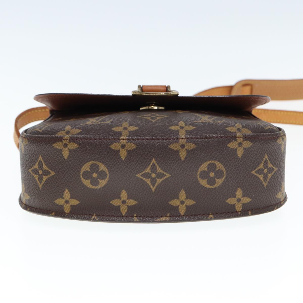 LOUIS VUITTON Monogram Saint Cloud MM Shoulder Bag M51243 LV Auth ep4354