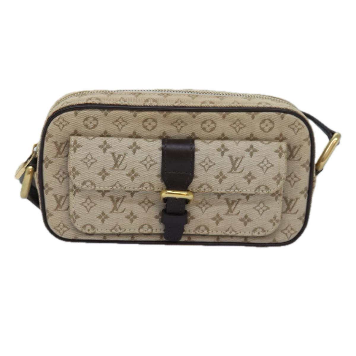 LOUIS VUITTON Monogram Mini Juliet MM Shoulder Bag Khaki M92218 LV Auth ep4369