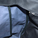 CHANEL Chain Shoulder Bag Coated Canvas Black CC Auth ep4383-18