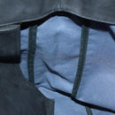 CHANEL Chain Shoulder Bag Coated Canvas Black CC Auth ep4383-19