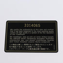 CHANEL Chain Shoulder Bag Coated Canvas Black CC Auth ep4383-12