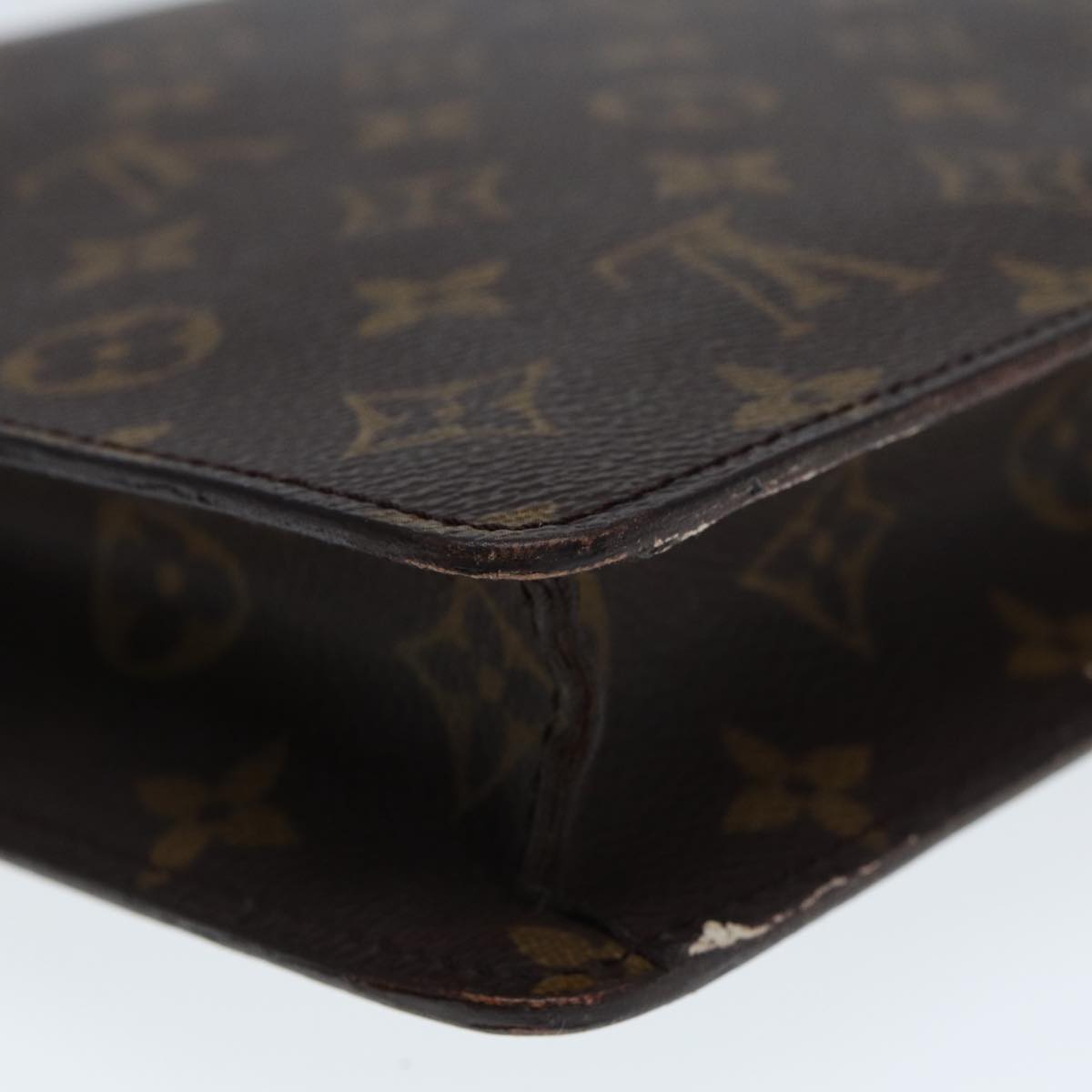 LOUIS VUITTON Monogram Porte Documents Senatur Briefcase M53335 LV Auth ep4418