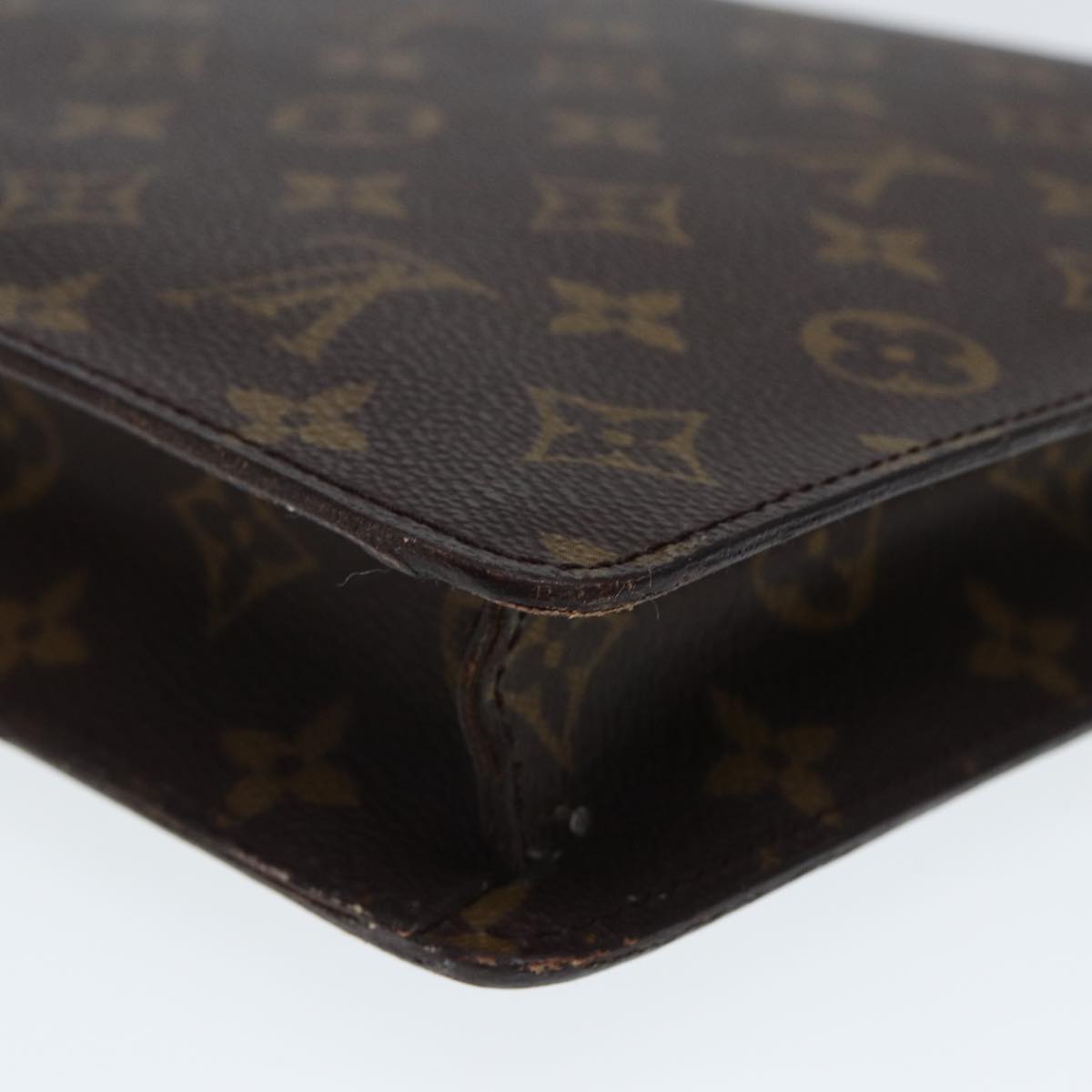 LOUIS VUITTON Monogram Porte Documents Senatur Briefcase M53335 LV Auth ep4418