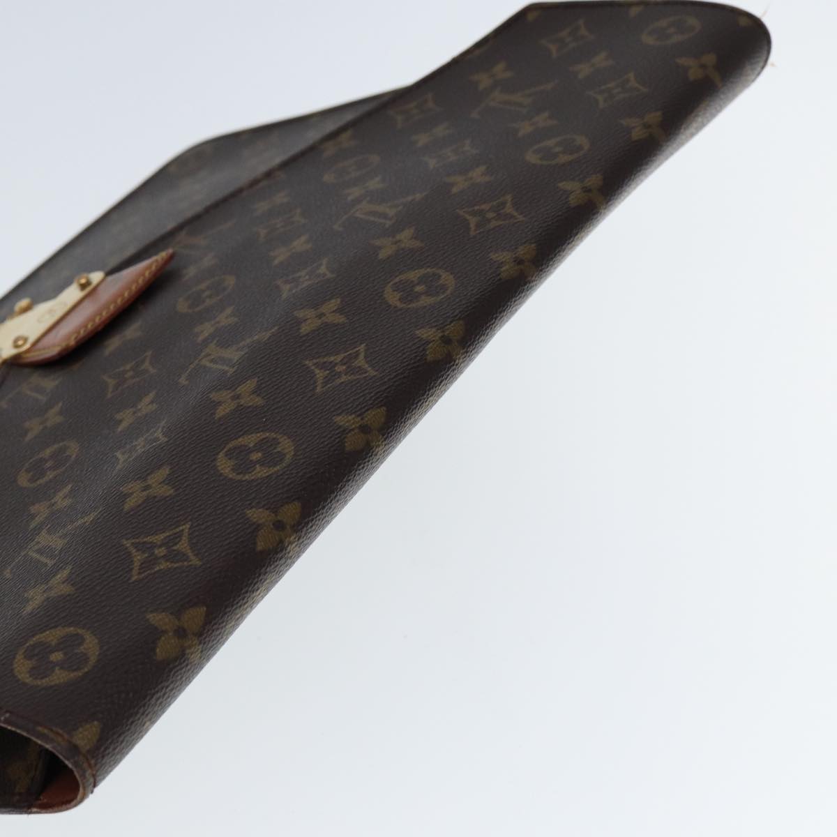 LOUIS VUITTON Monogram Porte Documents Senatur Briefcase M53335 LV Auth ep4418