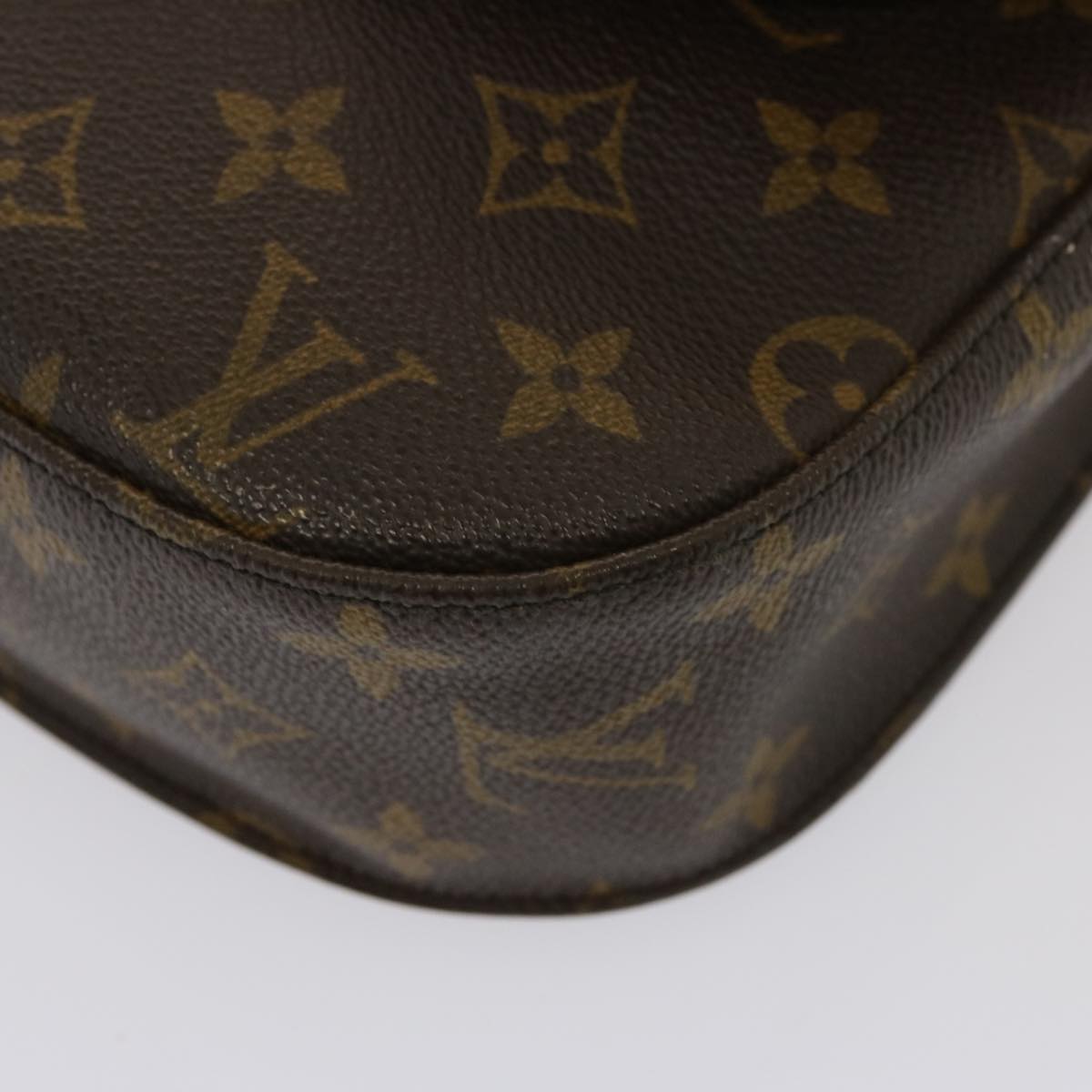 LOUIS VUITTON Monogram Saint Cloud GM Shoulder Bag M51242 LV Auth ep4430