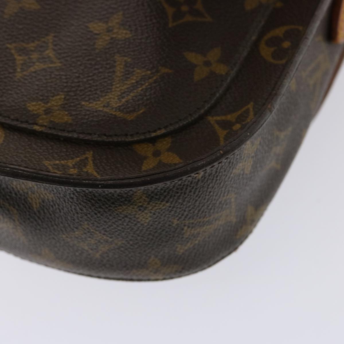 LOUIS VUITTON Monogram Saint Cloud GM Shoulder Bag M51242 LV Auth ep4430