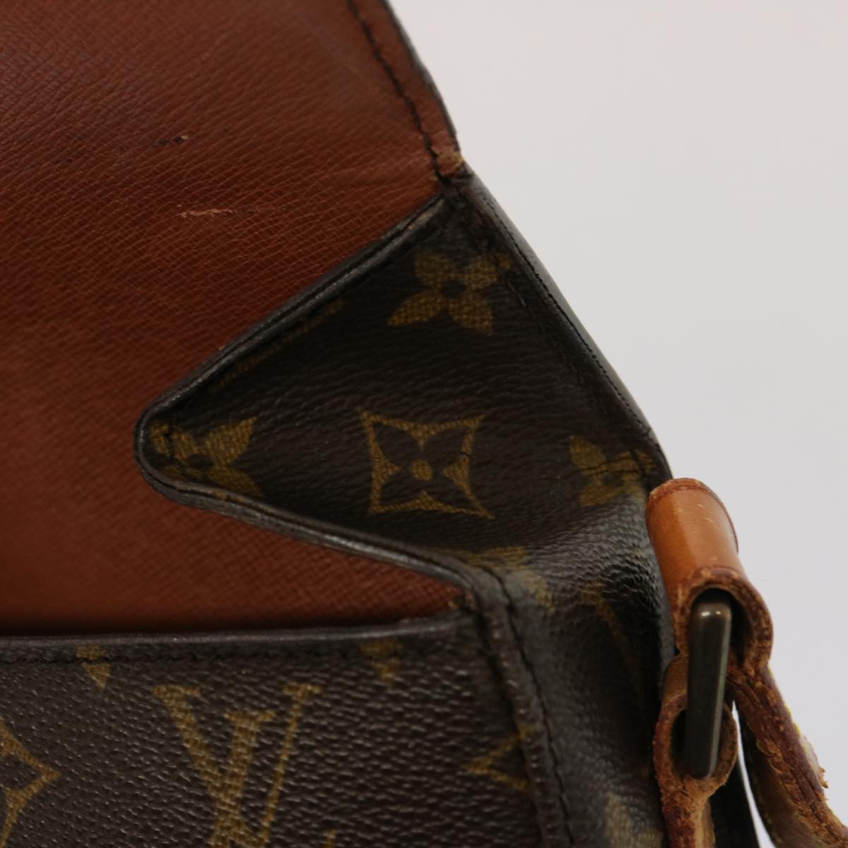 LOUIS VUITTON Monogram Saint Cloud GM Shoulder Bag M51242 LV Auth ep4430