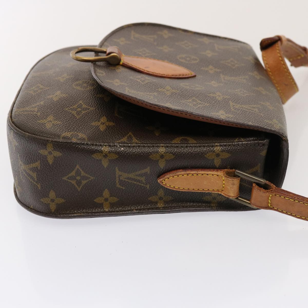 LOUIS VUITTON Monogram Saint Cloud GM Shoulder Bag M51242 LV Auth ep4430