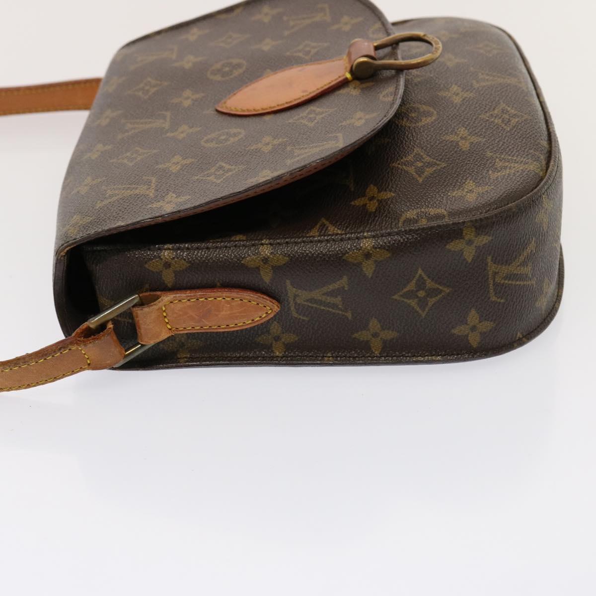 LOUIS VUITTON Monogram Saint Cloud GM Shoulder Bag M51242 LV Auth ep4430