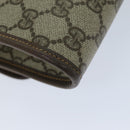 GUCCI GG Supreme Shoulder Bag PVC Leather Beige 004 89 1041 Auth ep4446-17