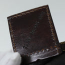 FENDI Zucca Canvas Hand Bag Black Brown Auth ep4447-12