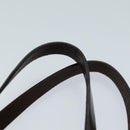 FENDI Zucca Canvas Hand Bag Black Brown Auth ep4447-8