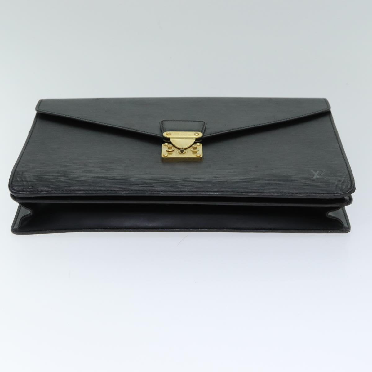 LOUIS VUITTON Epi Serviette Conseiller Briefcase Black M54422 LV Auth ep4520