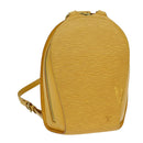 LOUIS VUITTON Epi Mabillon Backpack Yellow M52239 LV Auth ep4521-1