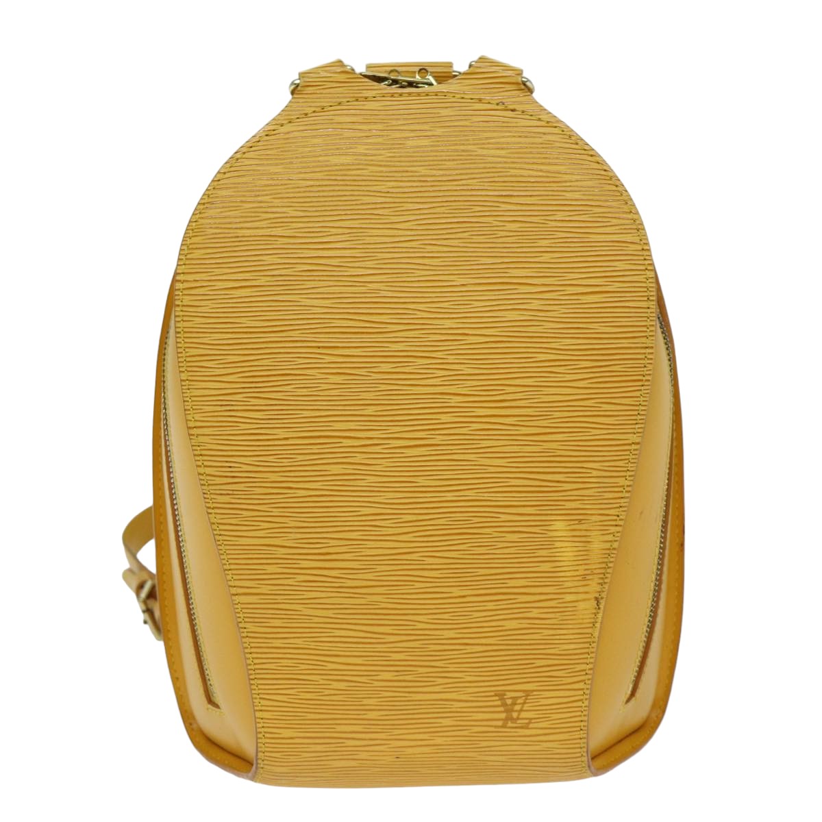 LOUIS VUITTON Epi Mabillon Backpack Yellow M52239 LV Auth ep4521