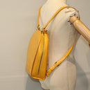 LOUIS VUITTON Epi Mabillon Backpack Yellow M52239 LV Auth ep4521-22