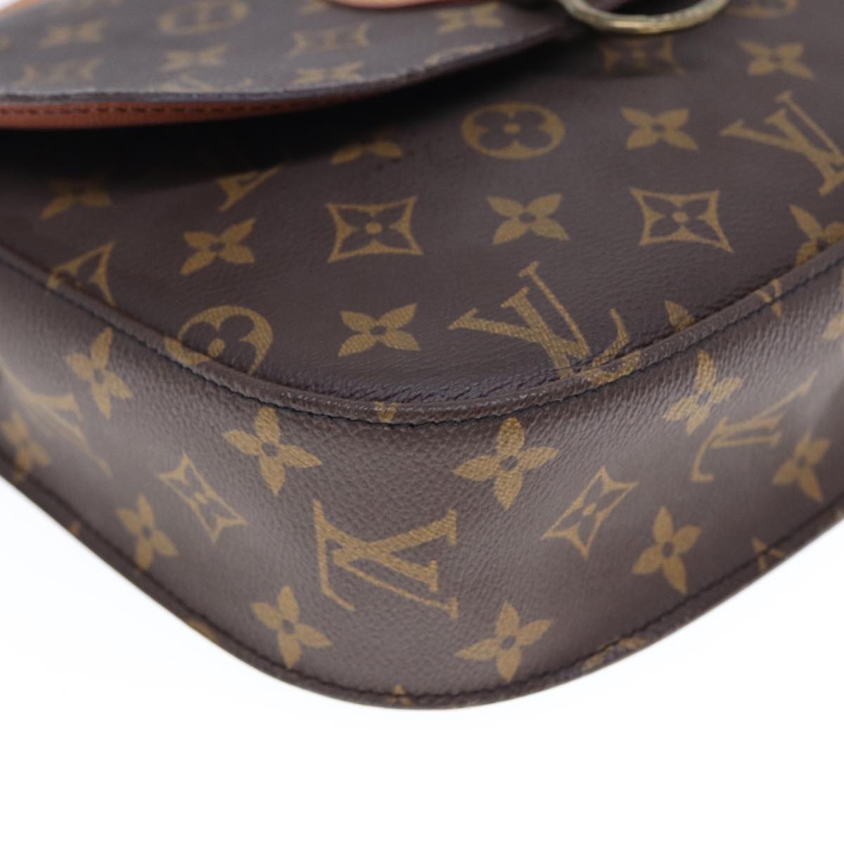 LOUIS VUITTON Monogram Saint Cloud GM Shoulder Bag M51242 LV Auth ep4570