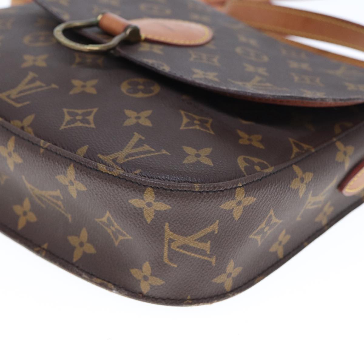 LOUIS VUITTON Monogram Saint Cloud GM Shoulder Bag M51242 LV Auth ep4570