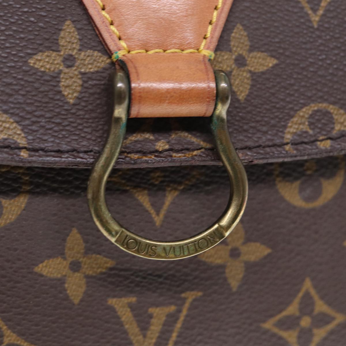 LOUIS VUITTON Monogram Saint Cloud GM Shoulder Bag M51242 LV Auth ep4570